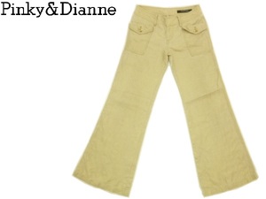 J1416* beautiful goods * Pinky & Diane *.. flax baggy pants (36)