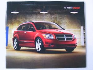  Dodge Caliber CALIBER 2007-2009 год модели USA каталог 