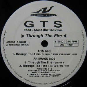 $ GTS / THROUGH THE FIRE (AIV-12001) DJ TURBO (RAISE YOUR HANDS MIX) YYY0-132-4-4