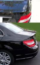 メルセデス ベンツ Cクラス W204 セダン トランク スポイラー 純正色塗装 / リア ウィング リップ ディフューザー カバー_画像3