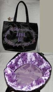 ★ANNA　SUI （アナスイ）トートバッグ（チャーム付き）★