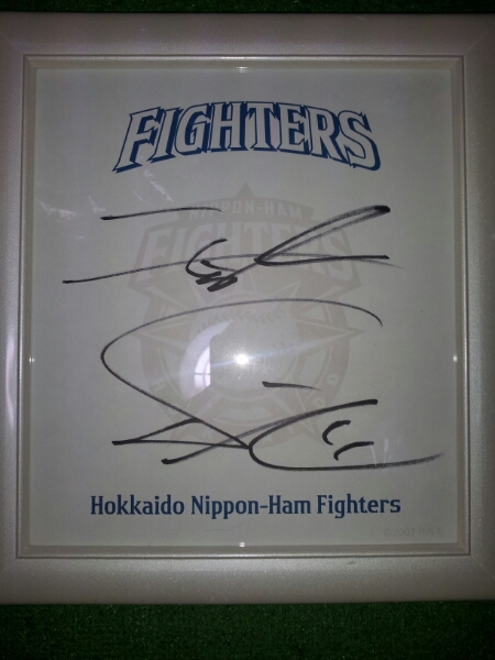 ダルビッシュ有選手Nippon-Ham Fighters時代直筆サイン入り色紙 直筆サイン色紙 北海道日本ハムファイターズ ダルビッシュ有