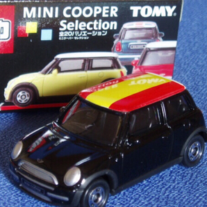 トミカくじ10X■14ミニクーパー ブラック2 スペイン