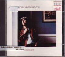 ラウドン・ウェインライト3世 CD／I'm Alright 1984年 80年代_画像1