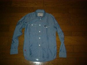 HYSTERIC GLAMOUR Hysteric Glamour thin car n blur - shirt M Denim beautiful used 