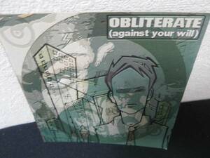 Obliterate/Din Addict(希少盤,デス/グラインド） split　～４枚まで送料￥185にて同梱可