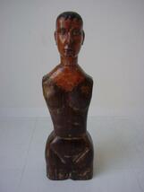 Antique Brazilian Wood Statue*宗教美術 木彫作品 船越桂_画像2