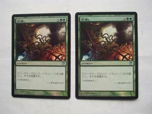  バイン　 MTG 茨潰し/Bramblecrush foil 日本語4枚