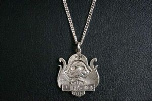  Harley Davidson 925 silver Vintage pendant BUCO BELL