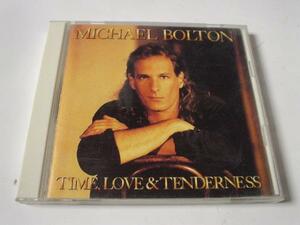 中古 MICHAEL BOLTON マイケルボルトン/TIME LOVE&TENDERNESS