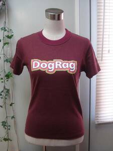 未使用☆DOG RAG☆ロゴプリント半袖TシャツM 定価5,800