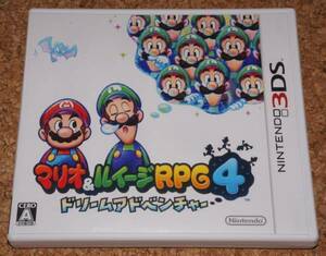 ★中古★3DS マリオ&ルイージRPG4 ドリームアドベンチャー.