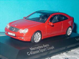 1/43 メルセデス特注 MERCEDES C-Class Sportcoupe 2000