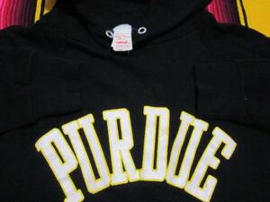 ３０年前 WOLF パデュー大学 PURDUE UNIVERSITY カレッジ スウェット パーカー MADE IN USA ビンテージ VINTAGE FOOTBALL BASKETBALL