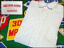 【 1950s~ Cotton Stripe Dress Shirts 】