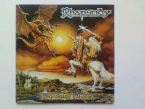 CD Rhapsody Legendary Tales ラプソディー Rhapsody of Fire
