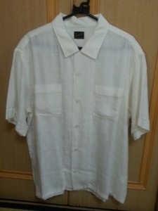 新品　テンダーロイン　チェッカーシャツ　ホワイト　Mサイズ