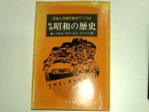 年表　昭和の歴史　社会と世相の動きでつづる　小学館