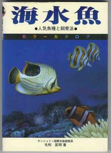 【a7708】1994年 海水魚 - 人気魚種と飼育法- ／毛利匡明