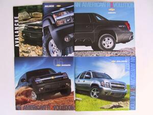  Chevrolet Avalanche 2005-2009 год модели USA каталог 