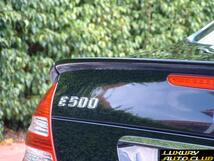 メルセデスベンツ Eクラス W211 リアスポイラー3点E300320 エアロ 純正カラ－各色 塗装可 トランクスポイラ－ ウイング 外装カスタム_画像2