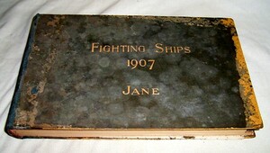 [a2918]JANE FIGHTING SHIPS 1907 (je-n navy yearbook 1907 year )