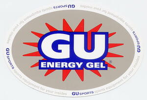 U.S.直輸 ステッカー GU ENERGY GEL large 90x133mm