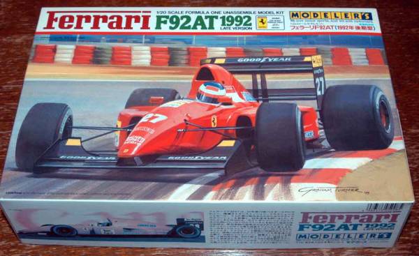 1/20 Modeler's Ferrari F92AT 1992 Rare Model Kit (US Seller