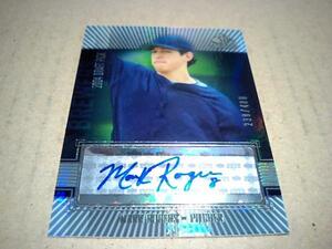 04 SP PROSPECTS MARK ROGERS AUTO RC /400 [MIL]