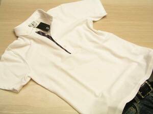  special price goods!*TK Takeo Kikuchi * high class Polo /2/M/ white.,.