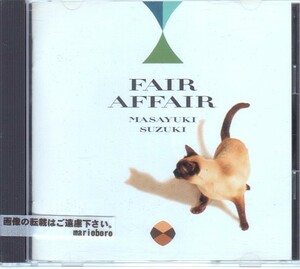 鈴木雅之 CD／フェア・アフェアー FAIR AFFAIR 1992年