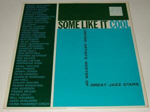 ◆ SOME LIKE IT COOL / United Artists Roster of Great Jazz Stars ◆ United Artists MX-21 (red:dg) ◆