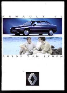 [A5078] Немецкая версия 93,7 Renault General Catalog