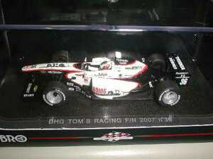 エブロ 1/43 DHG TOM`S トムス RACING レーシング NO36 フォーミュラー日本 F/N 2007