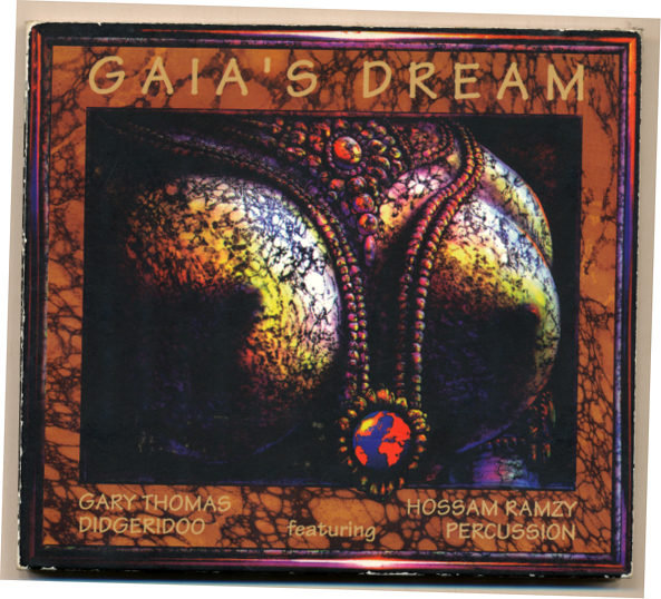 中古CD ディジリドゥー Gaia's Dream ゲイリー・トーマス Gary Thomas ホッサン・ラムジー Hossam Ramzy AIM0015 1993年 アンビエント