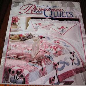 洋書・アメリカンパッチワークキルト作品集・Paula Vaughan, Romance with Quilts・Paula Vaughan