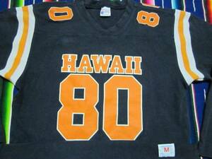 チャンピオン CHAMPION PRODUCTS ランナーズタグ ランタグ アメリカン フットボール アメカジ ビンテージ HAWAII AMERICAN FOOTBALL NFL