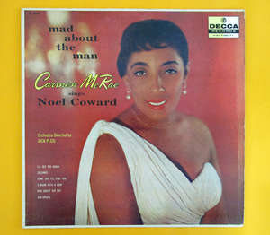 ◆CARMEN McRAE/MAD ABOUT THE MAN ◆DECCA 米 深溝