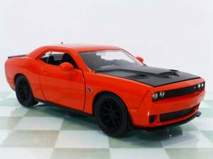 #JADA TOYS 1/24 2015 DODGE CHALLENGER SRT HELLCAT RED# Dodge Challenger hell cat 48