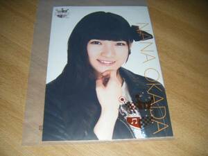 AKB48cafe&shop ограничение no. 40.( Akihabara ) Okada Nana life photograph постер 1 листов 