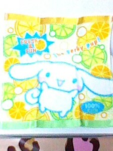  Cinnamoroll hand towel lemon summer pattern ultra rare 2003 year 