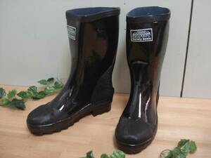  unused *MEGA SAFETY* safety boots safety shoes black 24.5cm