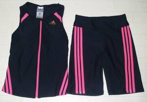  Adidas * full Zip * navy blue × pink [S] regular price 9288 jpy 