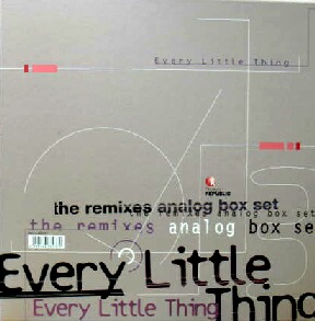 △01)【同梱不可】Every Little Thing/The Remixes Analog Box