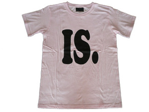  sale * shop original brand T-shirt new goods unused IS pink 