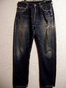 ◆鬼ヒゲクラッシュ!!◆Levi's リーバイス 501米国製◆W30◆