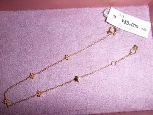 Star Jewelry * bracele *K18* new goods *