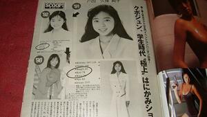 宝島 安西ひろこ久保純子小室友里藤原紀香夏川ひじり緒川まりん