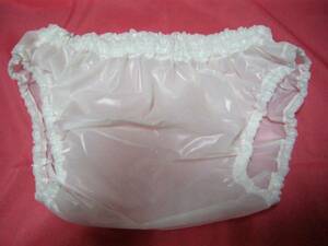  PVC lustre white baby vinyl semi bikini panties diaper cover. on . Homme tsu... exactly did feeling gap not waterproof function equipped soft 