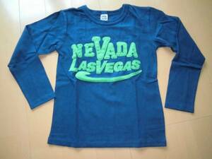 *** unused *NEVADA LASVEGAS long sleeve T shirt navy ***